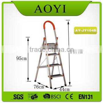 YK New Anti-slip Aluminum Style Step Ladder With EN131 photo-2