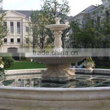 Carved Stone Garden Water Fountains