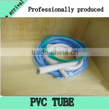 4.0mm white blue PVC tubing in stock