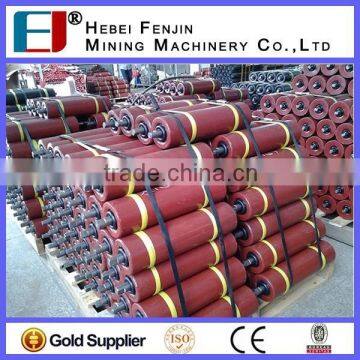 Steel Tube 10mm Mining Conveyor Carrying Roller For Coal Transportation photo-6