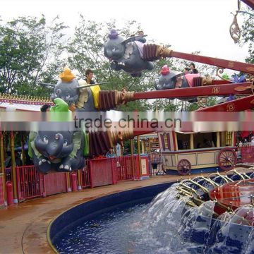 Fly Elephant kiddie rides used amusement park