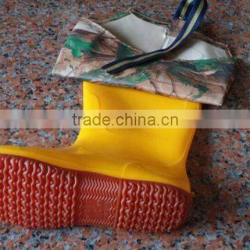 High Foldable Portable Fashion Pvc Rain Boots photo-2