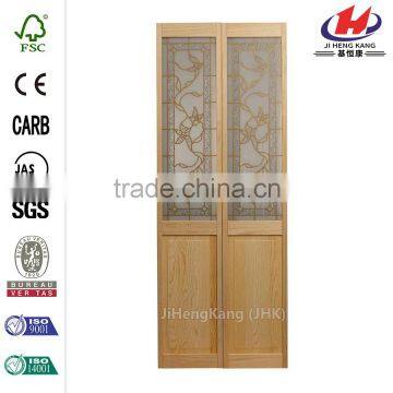 JHK- G15 Italian Design Solid Wood Kitchen Cabinet Interior Folding Door