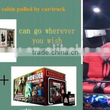 2015 portable and completely truck mobile 5D 7D cinema for sale