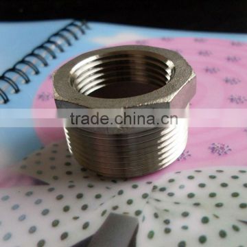 1/2"BSPT x 1/4"BSPP Stainless Steel Reducing Bush