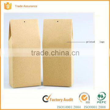 tea paper packaging box and bag with customized logo