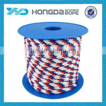 12 strand braided pp yacht rope, pp danline rope