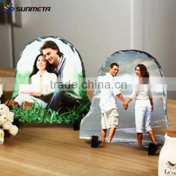 Sunmeta home decoration sublimation stone for wedding photos and family photos SH-02