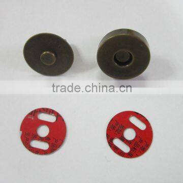 Anti-brass Magnetic snap button For Ladies Handbag With Cheap Factory Price