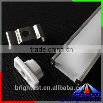 Top quality 6063 LED aluminum suspending extrusion profile with led strip light for ceiling and wall