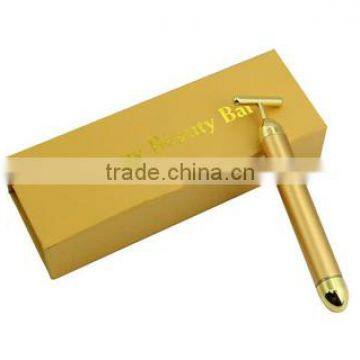 2015 New T Shape 24K Gold Beauty Bar for Face Lifting