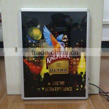 Aluminium Frame Animated Wall Hanging Eluminescence Light Box