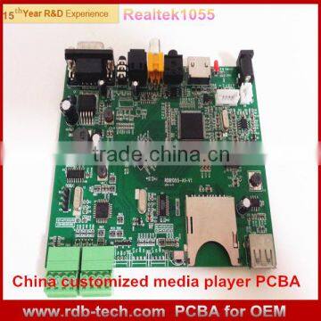 Chinese Customized Xvideo HDMI Media player PCBA PCB-17