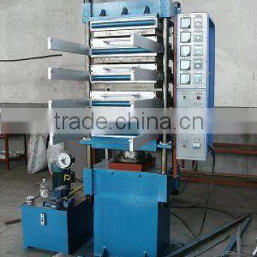 High Efficiency Rubber Floor Tile Vulcanizing Machine / Automatic Rubber Tile Press