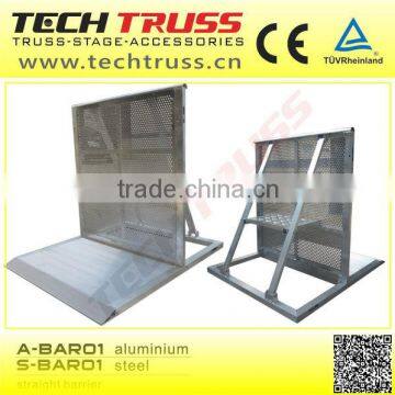 Aluminium Crowd Control Barriers Stage Barriers