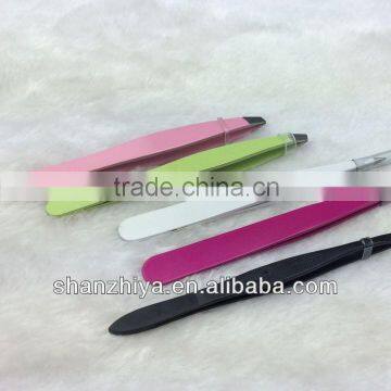 Eyebrow Tweezers (Powder Coated)