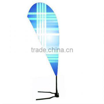 Advertising Flying Feather Flag With Double Side Printing and Spike Base photo-4