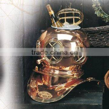 Diving Helmet with bucket-replica antique gift item
