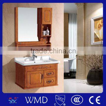 2014 special design bathroom small wooden cabinet in hangzhou