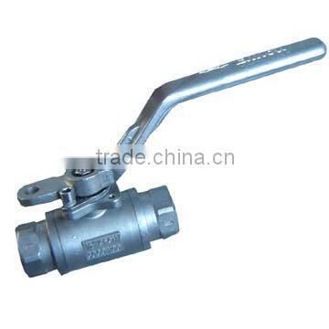 3000WOG Stainless Steel Ball Valve