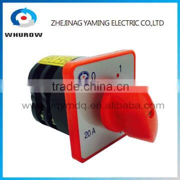 Changeover Rotary Cam Universal Switch HZ5-20/4 L03 Two Poles Electrical Low Current 20A Control Machine Silver Contacts photo-3