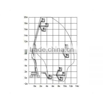 15m Self-Propelled Diesel Powered Articulated Boom Lift in China Construction Engineering Hometown