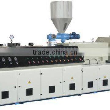 JOY Conical double screw extruder machinery for PVC pipe