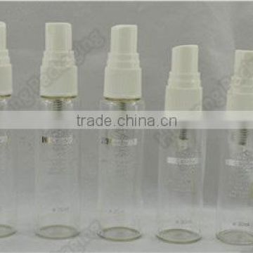 tube-type bottle little bottle,perfumer medicine bottle with spray