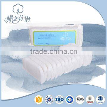 Disposable 100% medical grade absorbent sterile cotton roll pleat