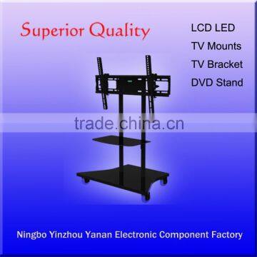 two DVD shelves with tv bracket suit for 32-to-60 inch tv screen/tv mounts