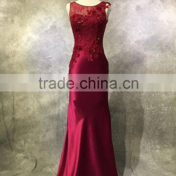 Custom Popular Newest Hot Sell High Quality See Through Evening Dresses photo-2