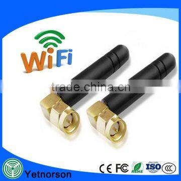 Best price mini Whip Rubber 2.4G wifi antenna laptop internal wifi antenna