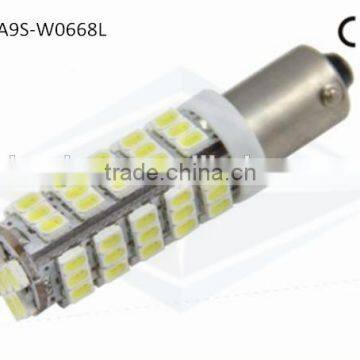 Hotsale LED Auto Light BA9S 68SMD 3020 1206 with CE