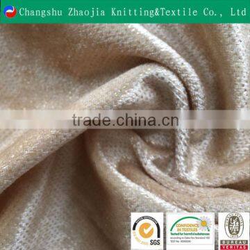 100 polyester velvet foil printed fabric supplier from China supplier ZJ011-2