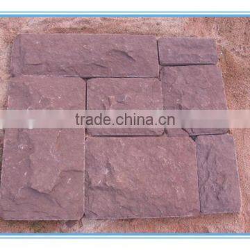 High quality red sandstone paving stone for Sale