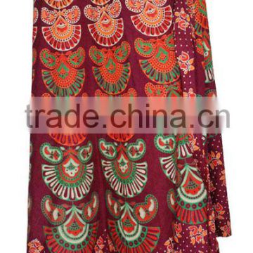 Indian Cotton Magic Wrap Skirt