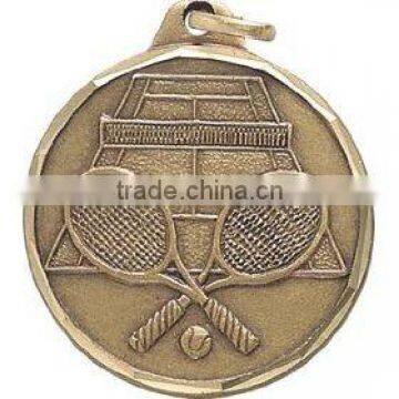 Gold Tennis Medal