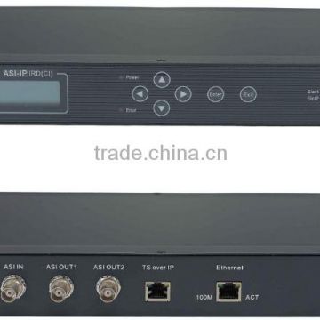 dvb-c ip CI receiver(DVB-C/QAM RF+ASI in,ASI+IP/1*MPTS/8*SPTS(multicast) out))                        
                                                Quality Choice