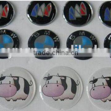 Custom Clear Epoxy Doming Resin Sticker