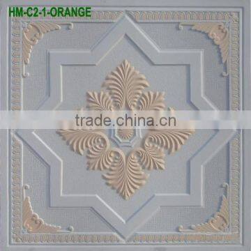Color Gypsum Ceiling With Fiberglass Reforced