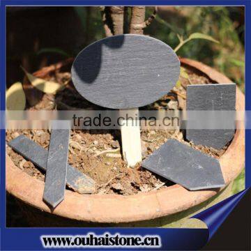 natural slate custom plant labels