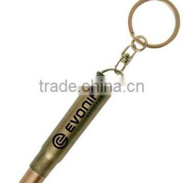 Promotional Bullet Pens With LED Laser Pointer and Key Chain