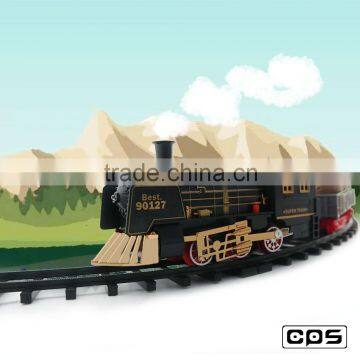 Amazing children plastic tracking train toy set