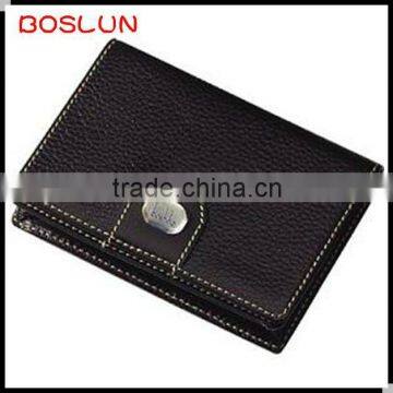 Hot selling leather business card holder