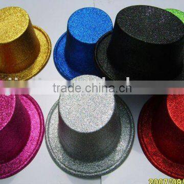 Modle6017-1 festival/party purpose colorful glitter topper hat