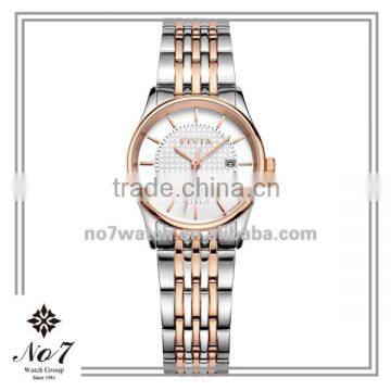 China Direct Factory High Quality Date Stainless Steel Men Watch photo-3