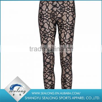 Trade assurance Printed Slim leggings 95% cotton 5% spandex