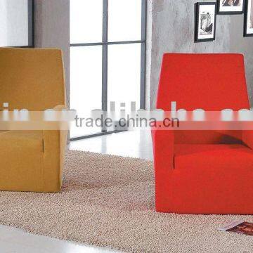 red chair/ modern fabric chair/ modern armchair