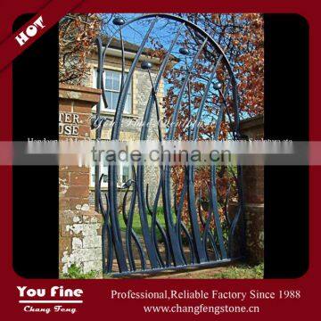 Home Classic Modern Wrought Iron Gate