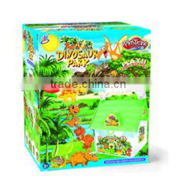 Dinosaur park set kids DIY toy dough play toys